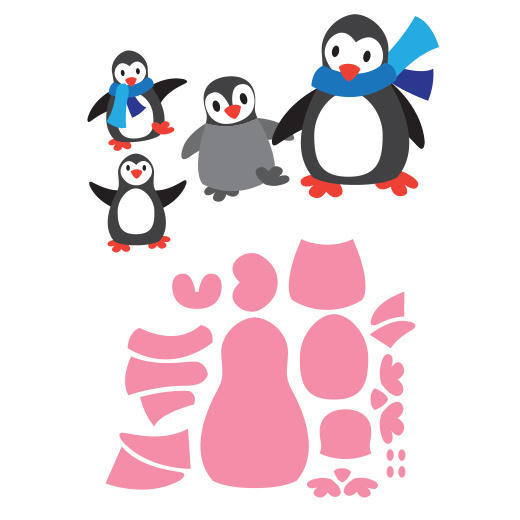 Marianne Design - Collectables Dies - Eline's Penguins COL1416