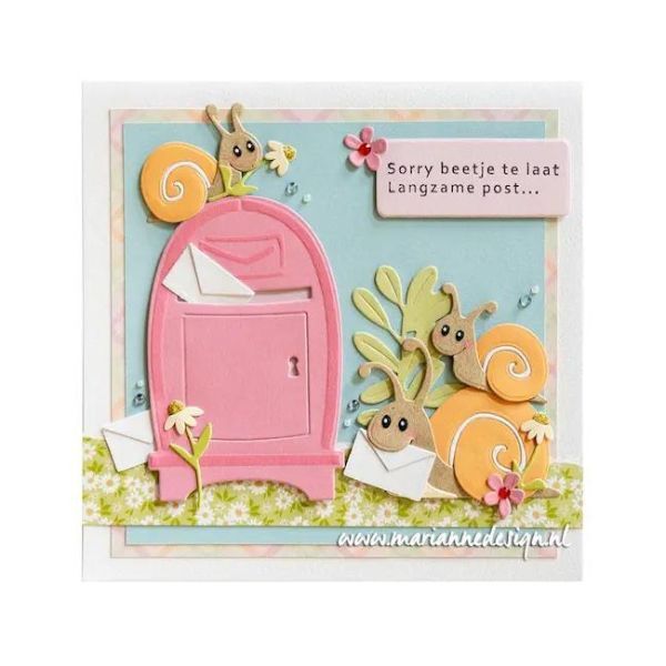 Marianne Design - Collectables Dies - Eline's Snail Family COL1526