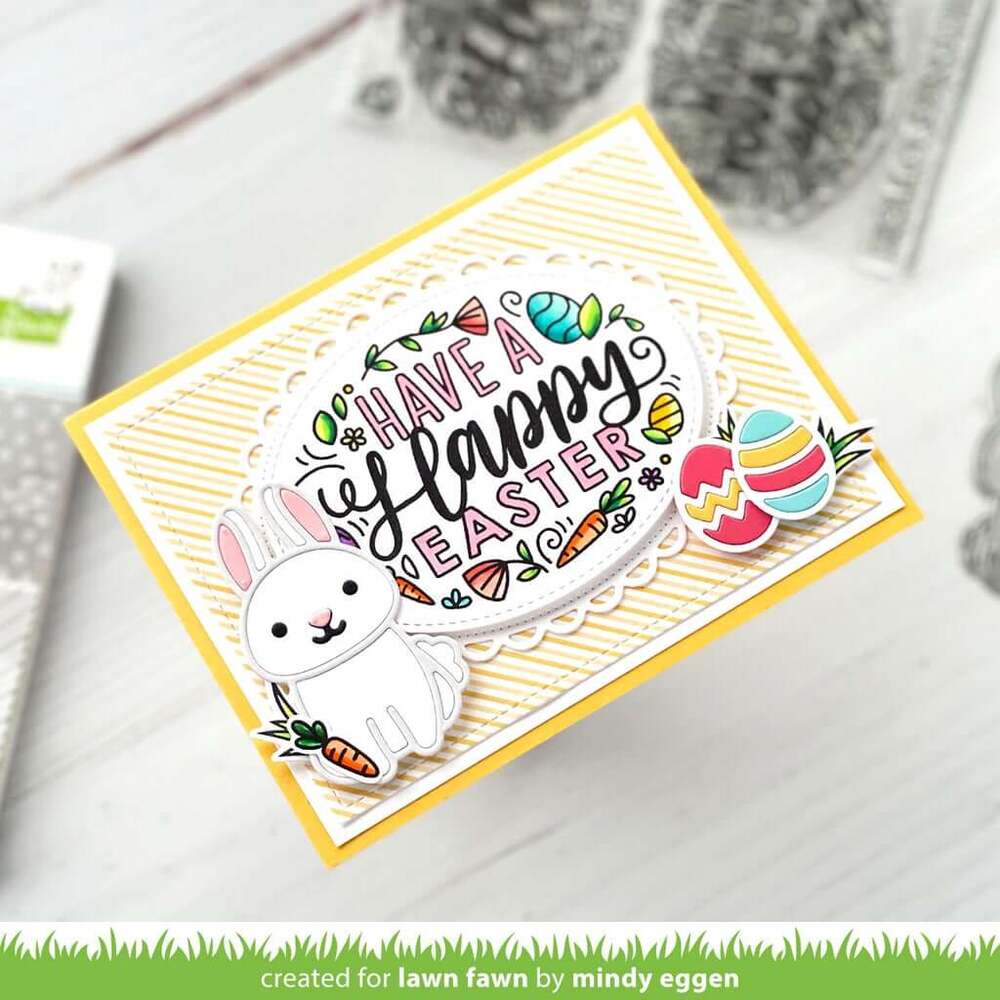 Lawn Fawn - Clear Stamps - Giant Easter Messages LF2784