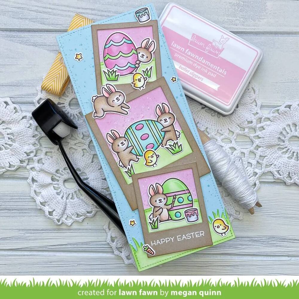 Lawn Fawn - Clear Stamps - Eggstraordinary Easter LF3077
