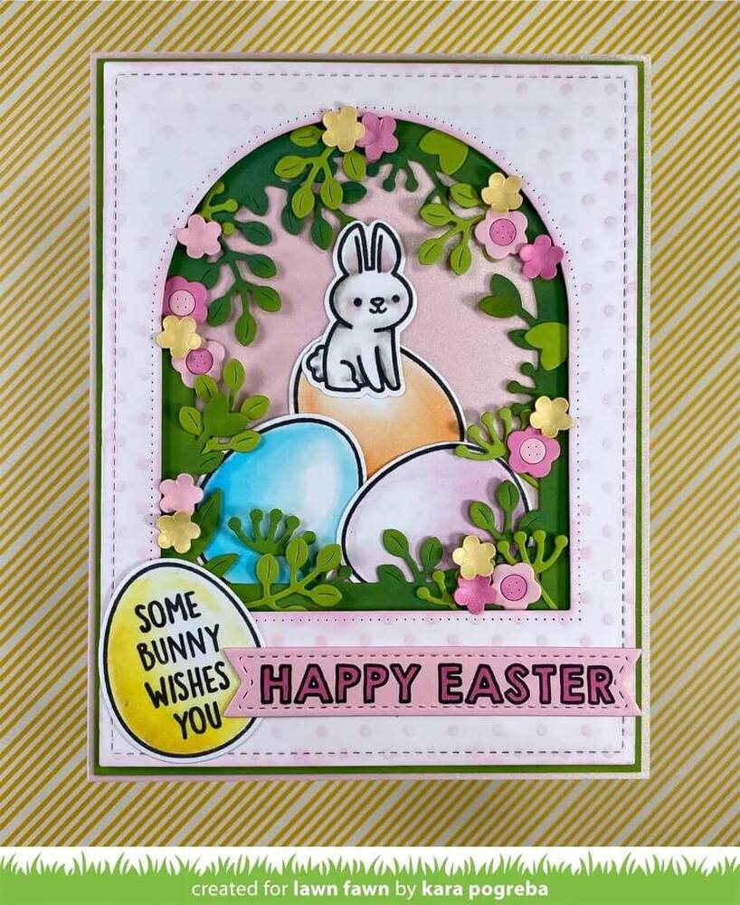Lawn Fawn - Clear Stamps - Eggstraordinary Easter Add-On LF3079