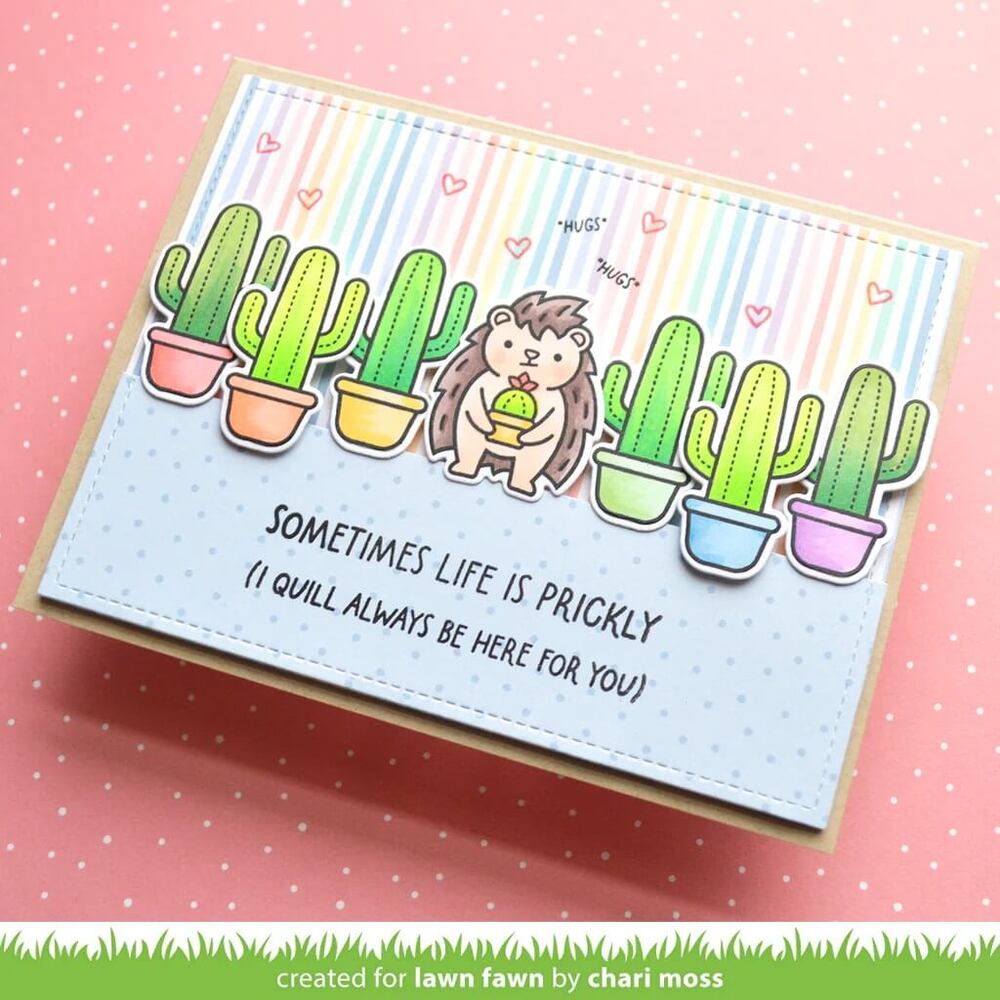 Lawn Fawn Dies - Sometimes Life is Prickly LF3356