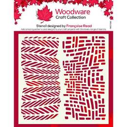 Woodware Stencil - Pampa (6in x 6in)