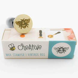 Honey Bee Creative Wax Stamper - Vintage Bee HBTL-WS-VINBEE