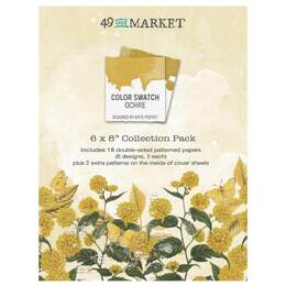49 And Market Collection Pack 6"X8" - Color Swatch: Ochre