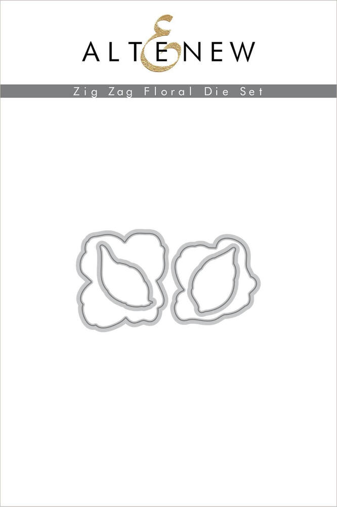 Altenew Dies Set - Zig Zag Floral ALT4030
