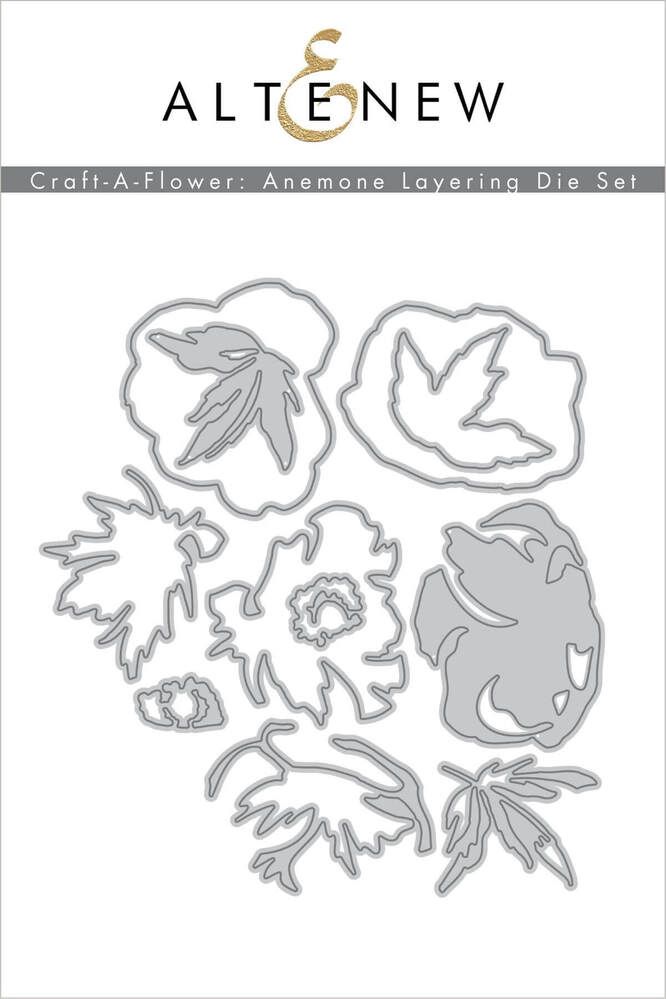 Altenew Layering Dies Set - Craft-A-Flower: Anemone ALT4421