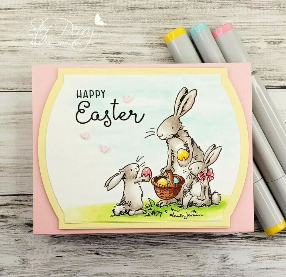 Colorado Craft Company Dies & Stamps Bundle - Happy Easter - By Anita Jeram