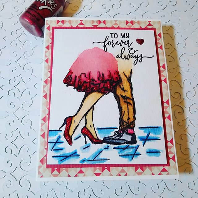 Colorado Craft Company Clear Stamps 4"X6" - Valentine's Day (Lovely Legs)