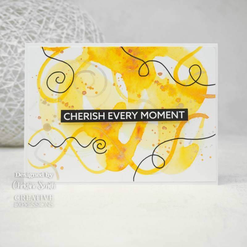Creative Expressions Wordies Sentiment Sheets - Inspirational (Pk 4, 6" x 8")