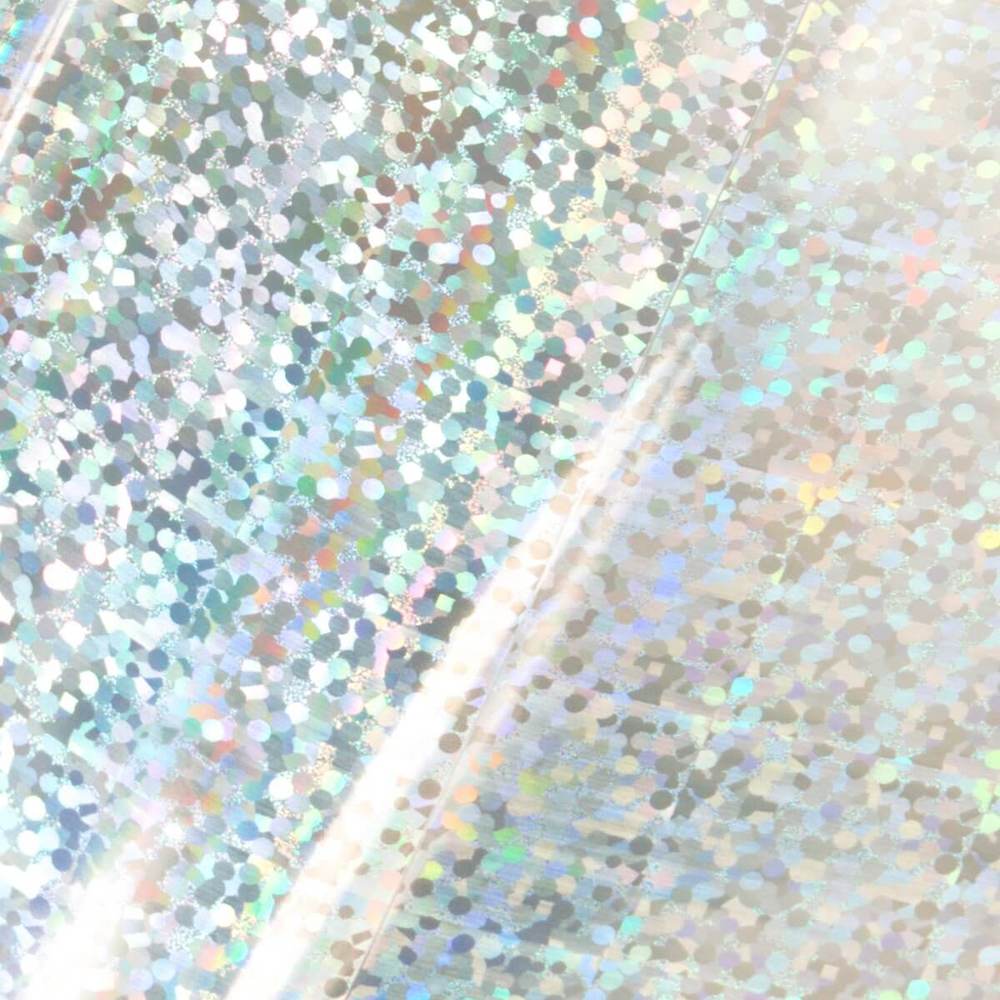 Couture Creations - Heat Activated Silver Foil - Iridescent Sequin Pattern