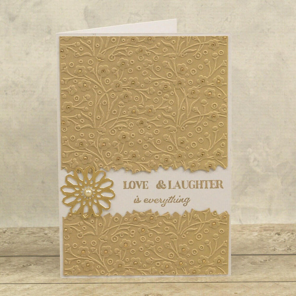Couture Creations Stamp Set - Forever and Always Sentiment (20pc) 80 x 116mm