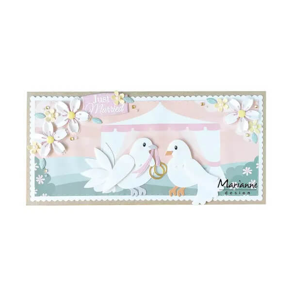Marianne Design - Collectables Dies - Eline's Pigeons/Doves COL1492