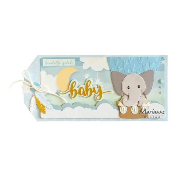Marianne Design - Collectables Dies - Eline's Baby Elephant COL1521