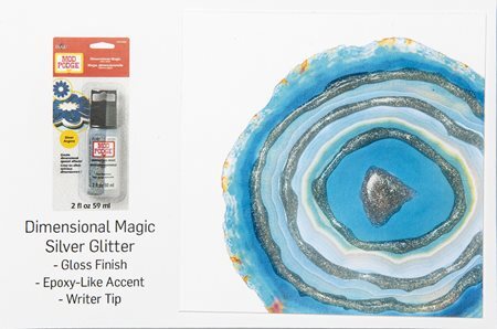 Mod Podge - Dimensional Magic - Glitter Silver (59 ml/ 2oz) CS11291