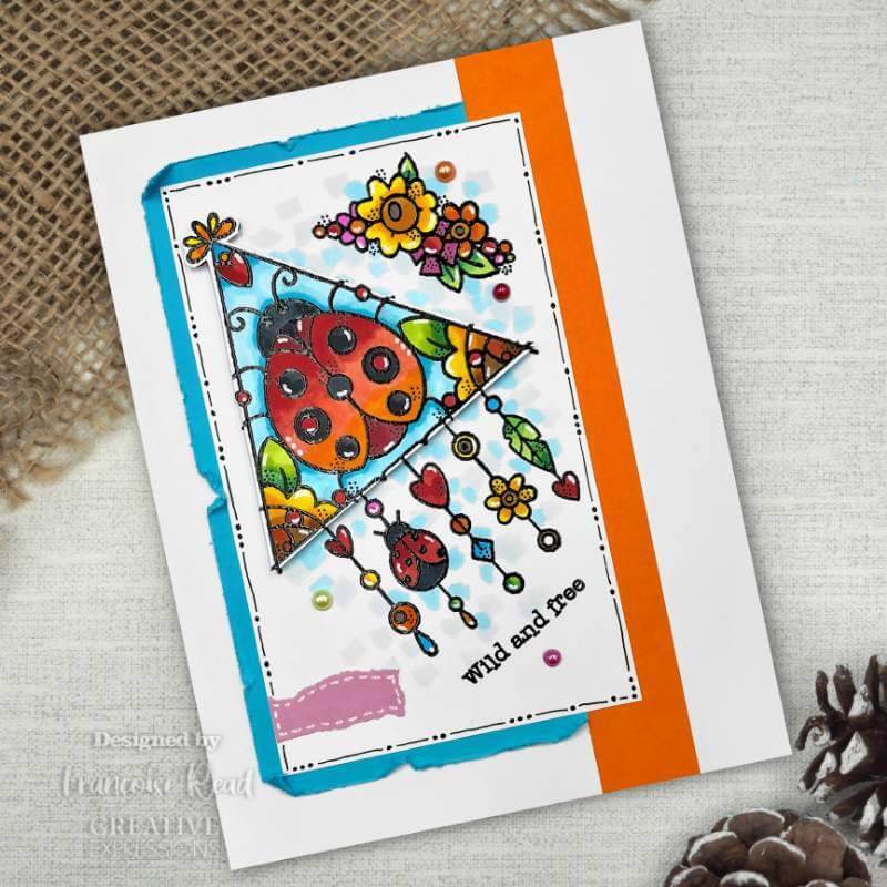 Woodware Clear Stamps Singles - Ladybird Dream (4in x 6in)