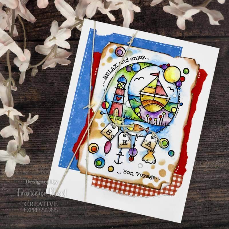 Woodware Clear Stamps Singles - Seaside Dreamcatcher (4in x 6in)