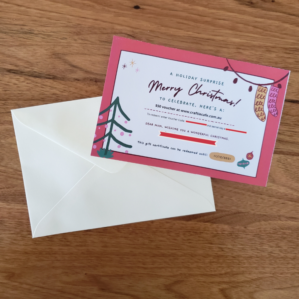 ADD ON - Physical Gift Voucher + Tracking