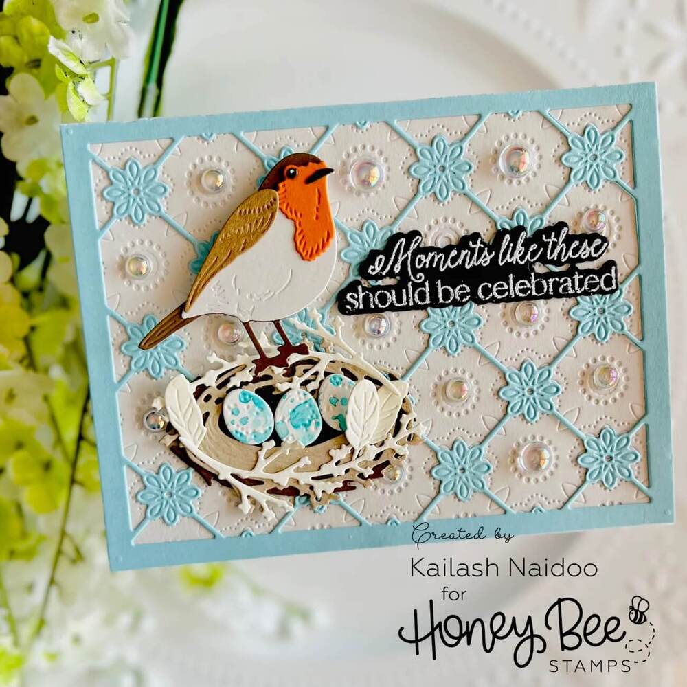 Honey Bee Dies - Delicate Daisy - A2 Cover Plate Base HBDS-DELA2B