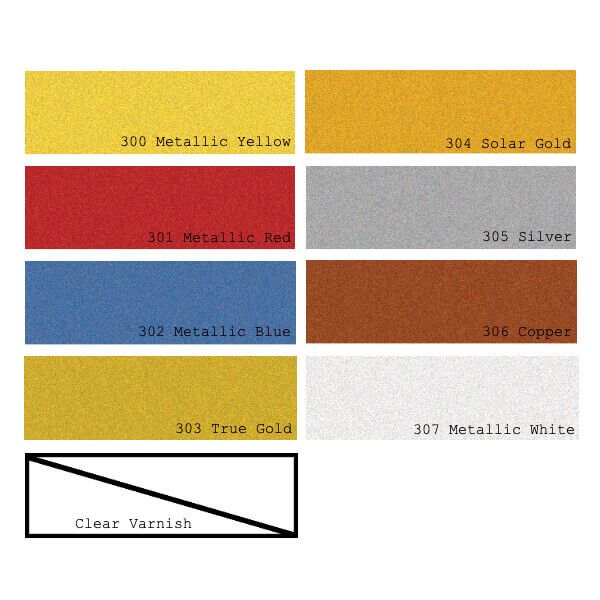Jacquard Metallic Airbrush Color Pack .5oz 9/Pkg JAC9936