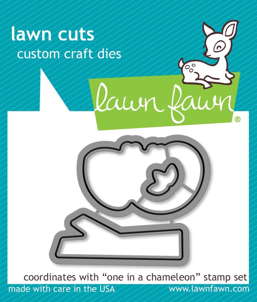 Lawn Fawn - Lawn Cuts Dies - One In A Chameleon LF1550