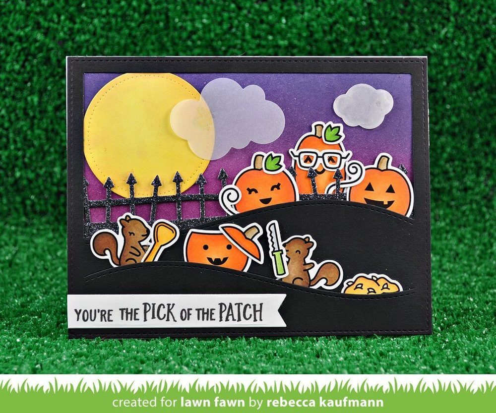 Lawn Fawn - Clear Stamps - Pick Of The Patch LF1754