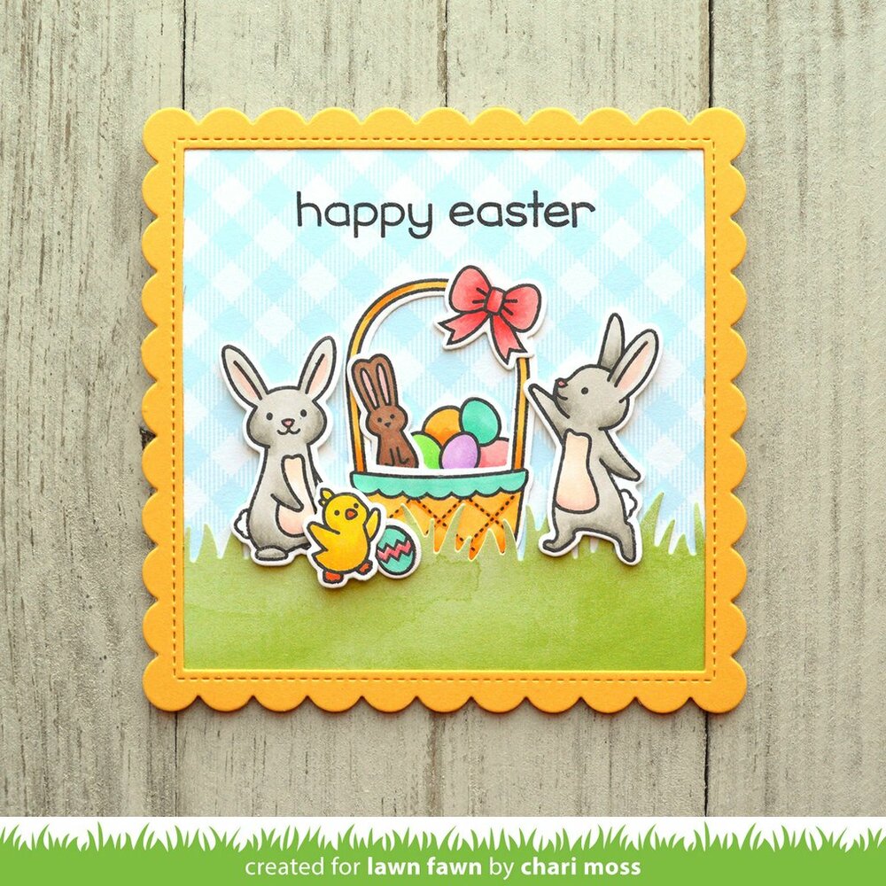 Lawn Fawn - Clear Stamps - Eggstra Amazing Easter LF1884