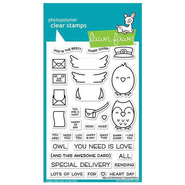 Lawn Fawn - Clear Stamps - Special Delivery LF2466