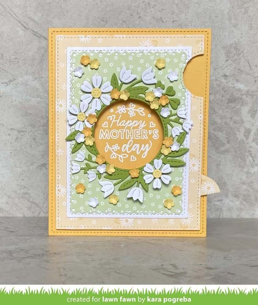 Lawn Fawn - Clear Stamps - Magic Spring Messages LF2782