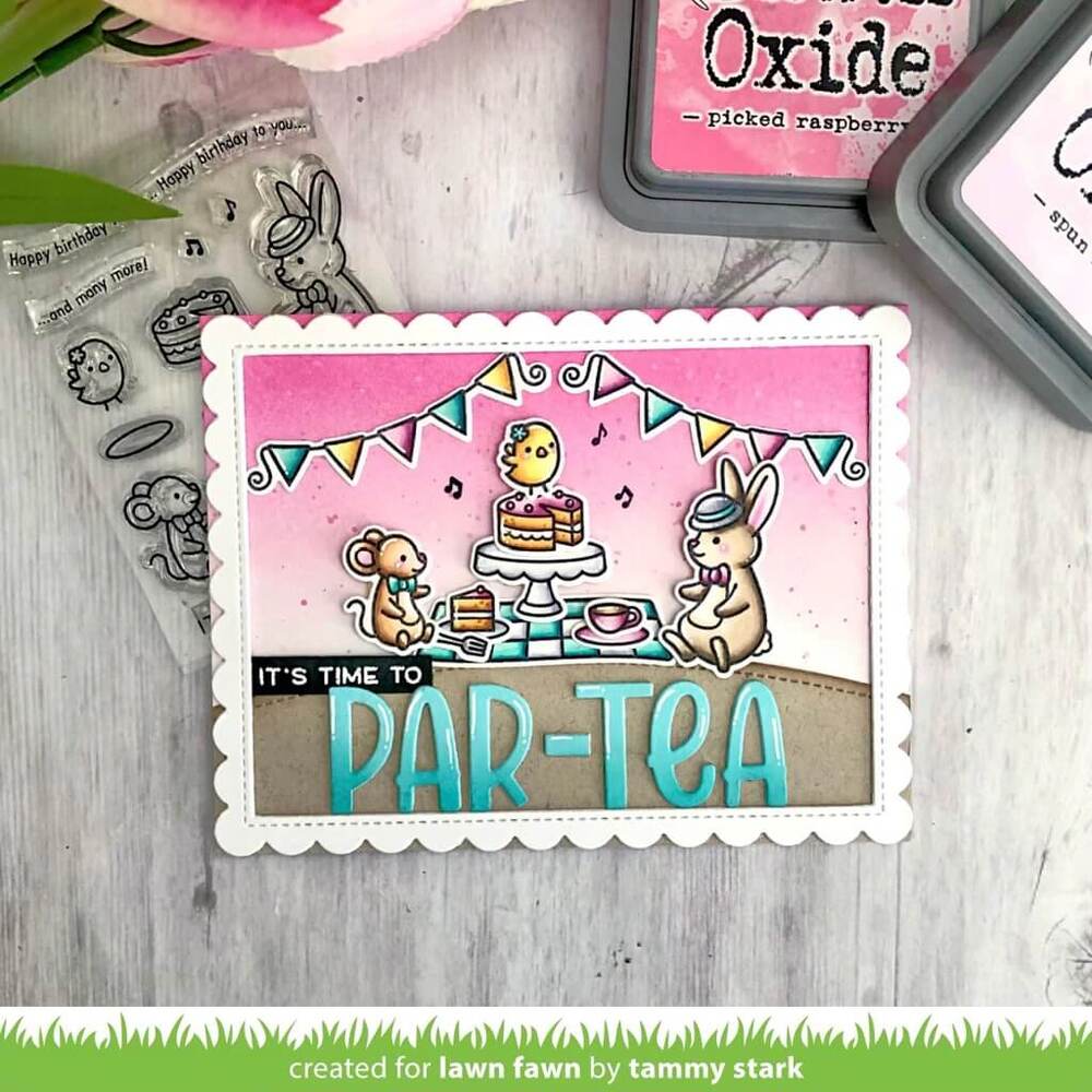 Lawn Fawn - Clear Stamps - Tea-Rrific Day Add-On LF2858