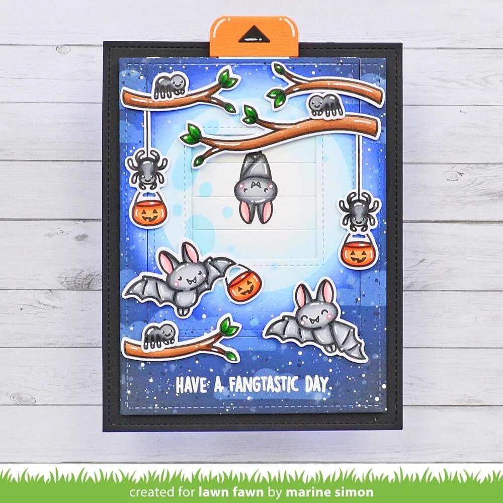 Lawn Fawn - Clear Stamps - Fangtastic Friends Add-On LF2939