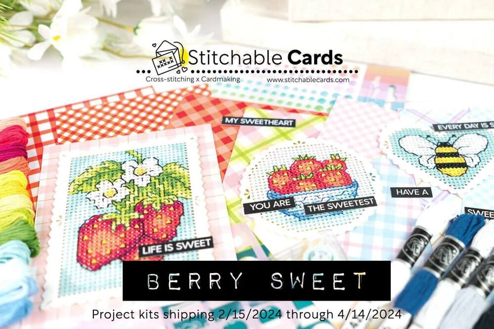 Waffle Flower Pattern - Berry Sweet SCP2402