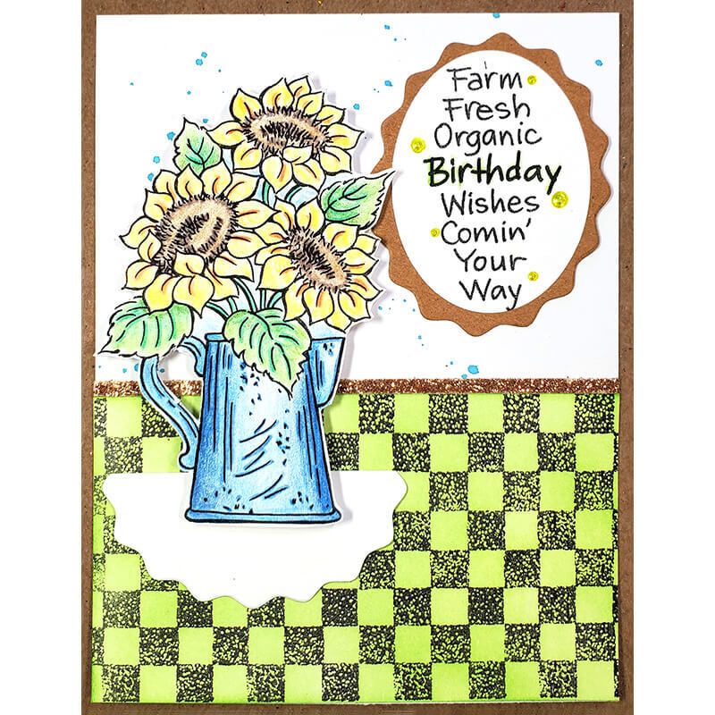 Stampendous Perfectly Clear Stamps - Farm Fresh