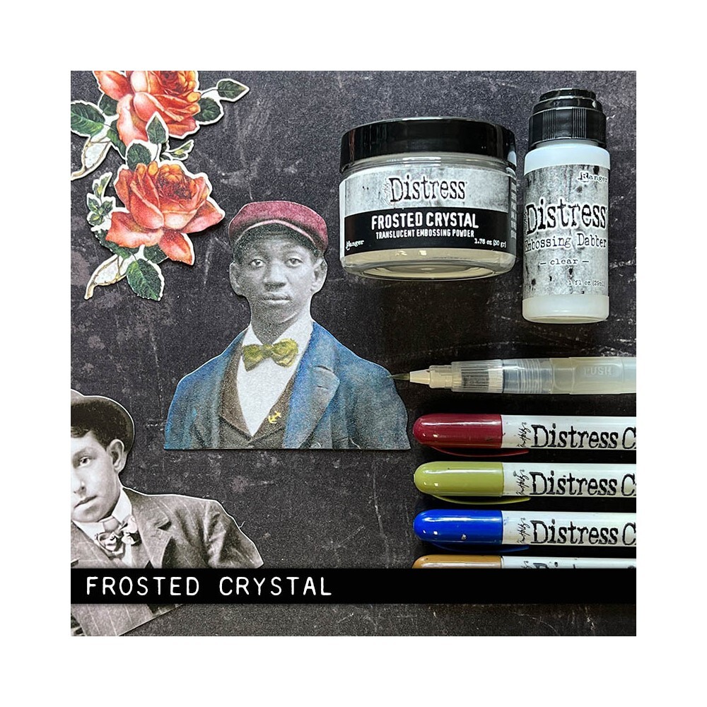 Tim Holtz Distress Frosted Crystal 50 G. NEW PACKAGING TDA78319
