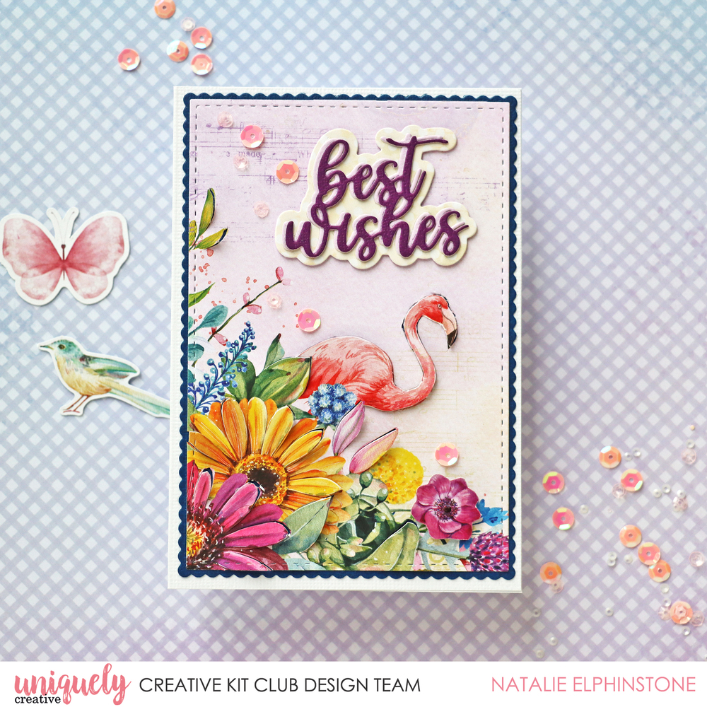 Uniquely Creative - Flowering Utopia 6 x 6 Cardstock Collection Pack