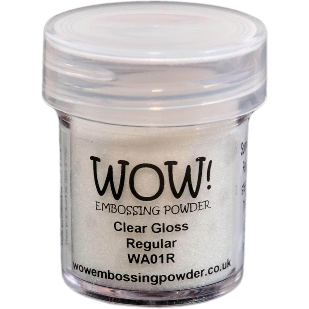 Wow! Embossing Powder Regular 15ml - Clear Gloss