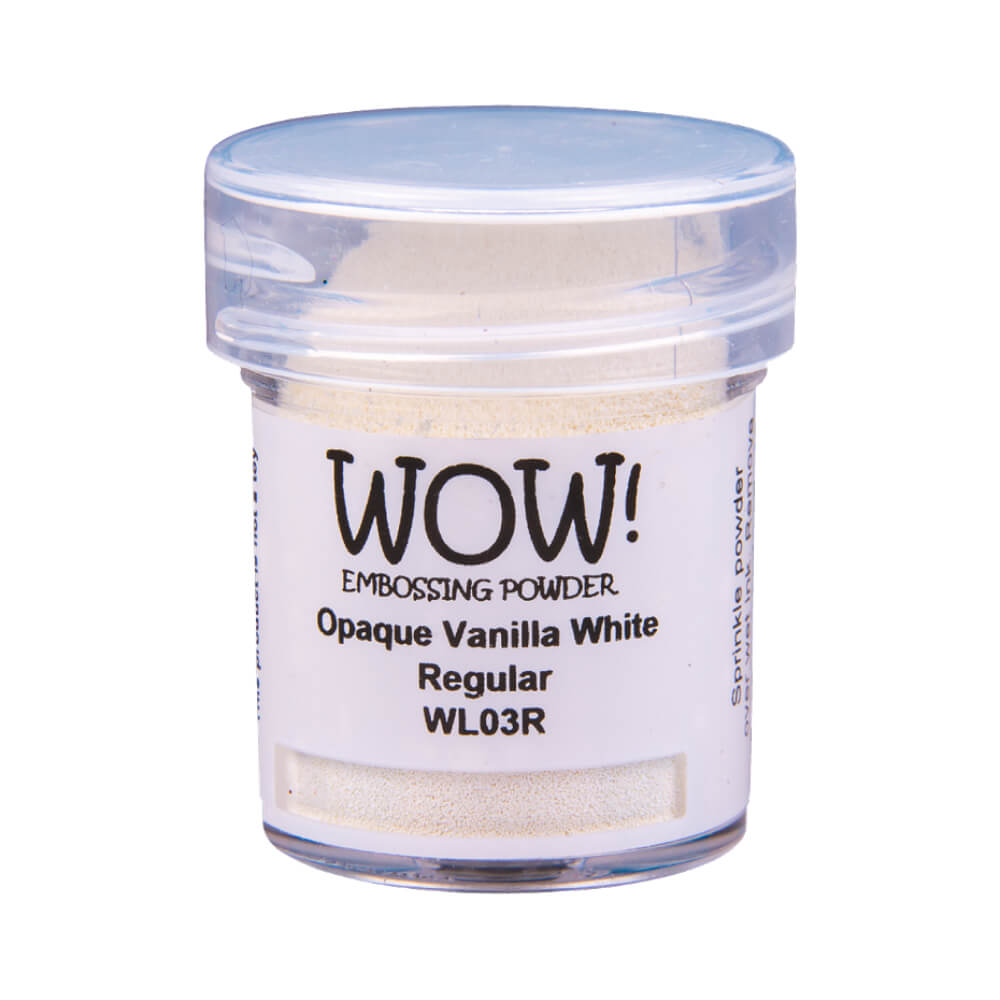 Wow! Embossing Powder 15ml - Opaque Vanilla White