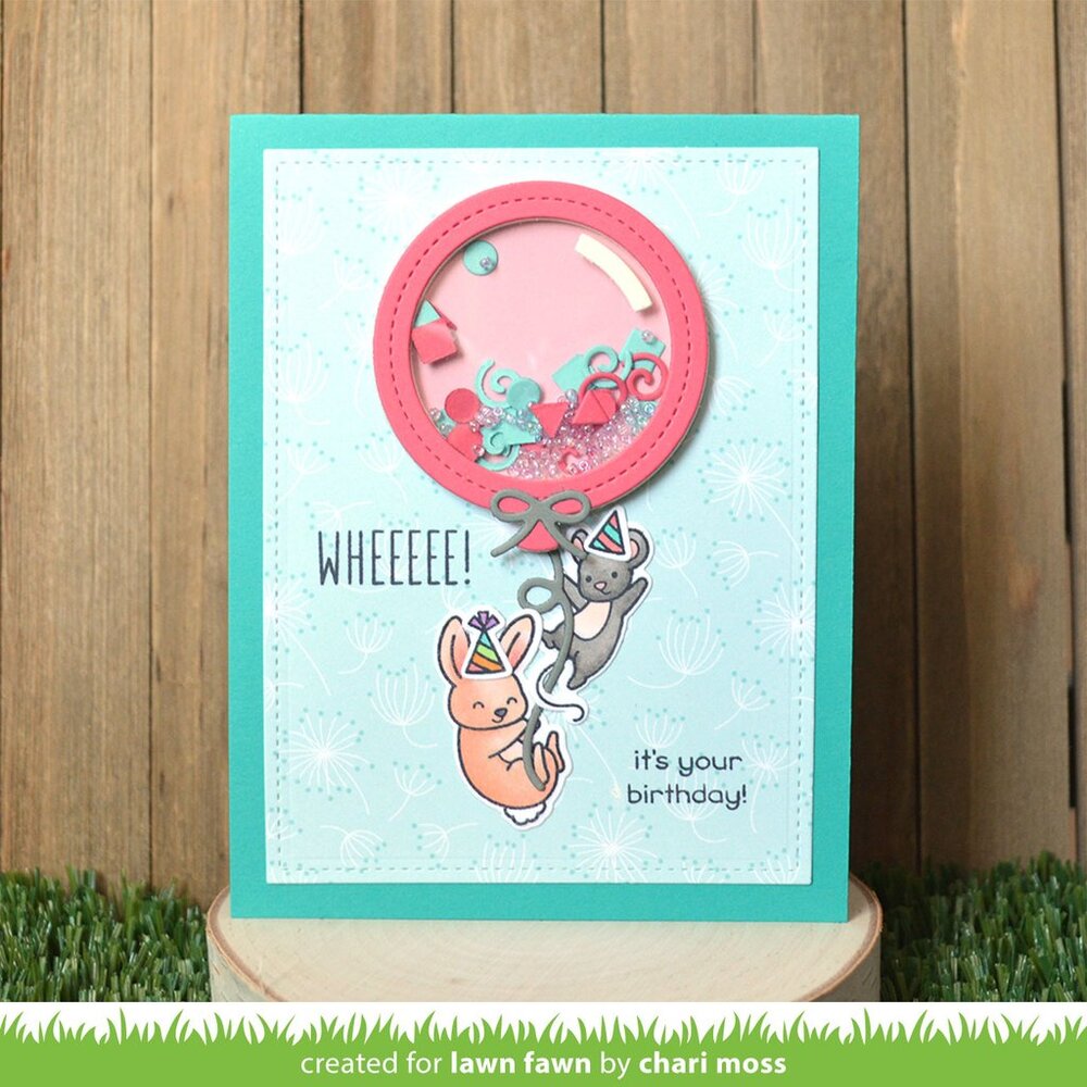 Lawn Fawn Outside In Stitched Balloon Stackables ̹ ˻