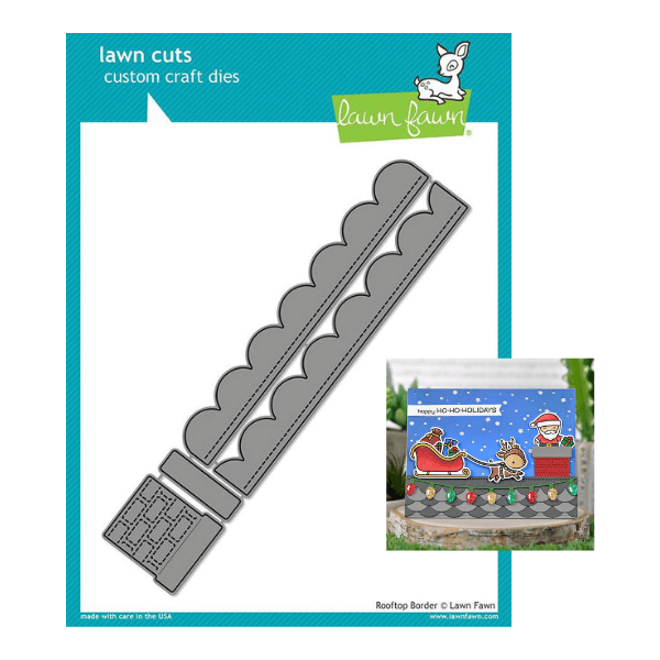 Lawn Fawn Rooftop Border Die LF2059