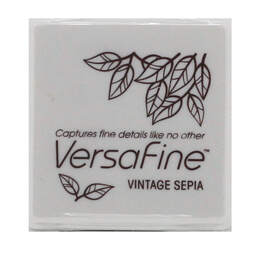 Tsukineko VersaFine Inkpad - Vintage Sepia 05VFS54