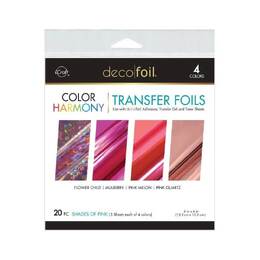 Deco Foil Color Harmony Transfer Foil Multi-Pack - Shades of Pink