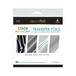 Deco Foil Color Harmony Transfer Foil Multi-Pack - Shades of Silver