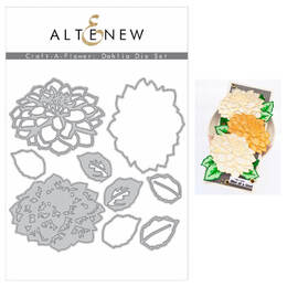 Altenew Layering Dies Set - Craft-A-Flower: Dahlia ALT4250