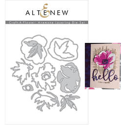 Altenew Layering Dies Set - Craft-A-Flower: Anemone ALT4421