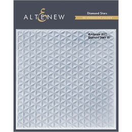 Altenew 3D Embossing Folder - Diamond Stars ALT4869