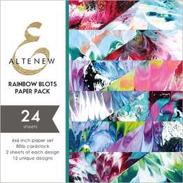 Altenew Paper Packs 6 x 6 - Rainbow Blots ALT6212
