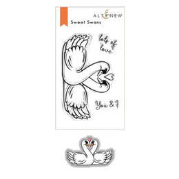 Altenew Stamp & Die Set - Sweet Swans ALT6849BN