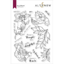 Altenew Clear Stamps - Rosy Blooms ALT6964