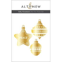 Altenew Hot Foil Plate Set - Jolly Ornaments ALT8218
