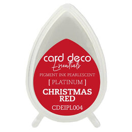Couture Creations Card Deco Essentials Fast-Drying Pigment Ink Pearlescent - Christmas Red CDEIPL004